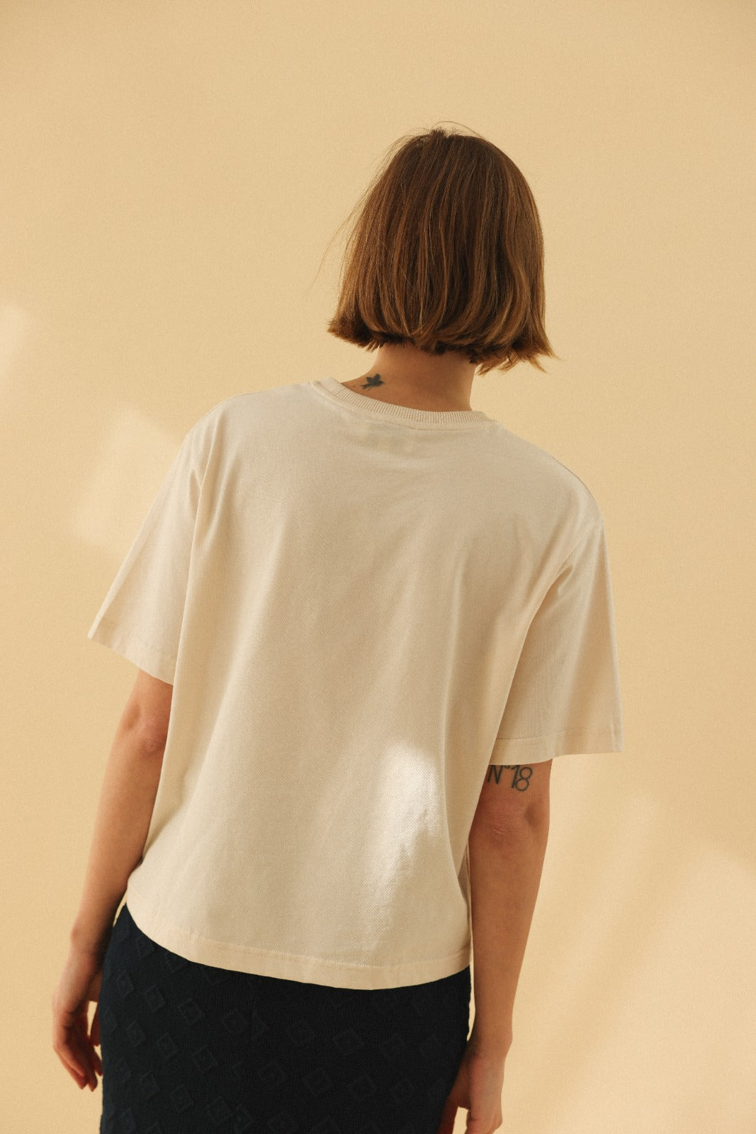 T-shirt FLORENT NOVA écru