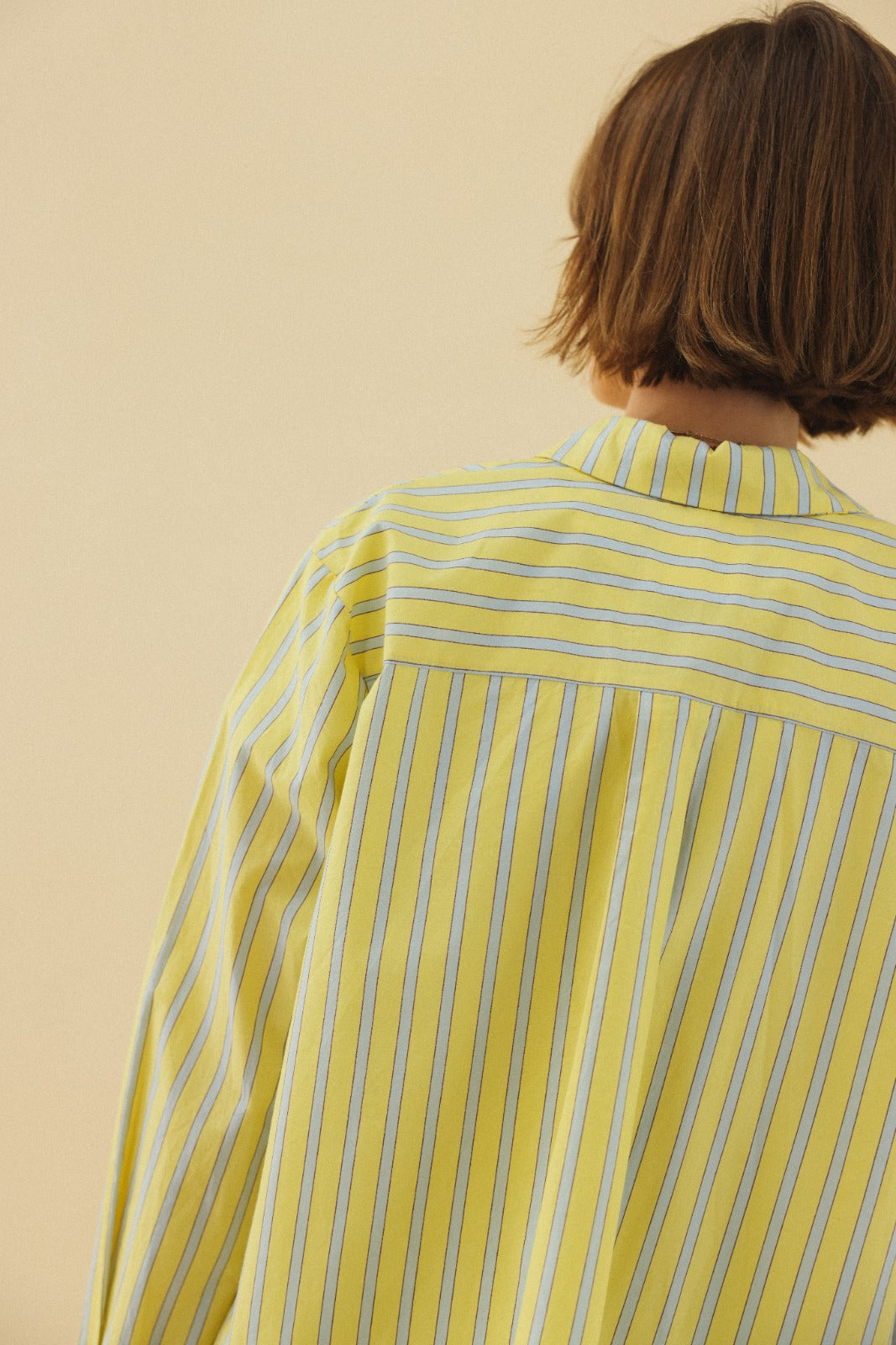 Chemise ARGENTINE rayure jaune