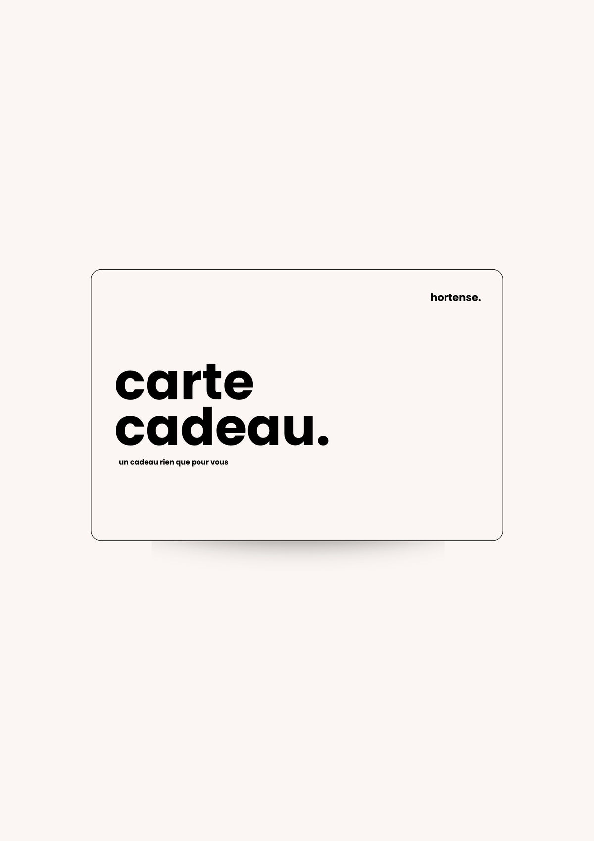 Horty Store Gift Card