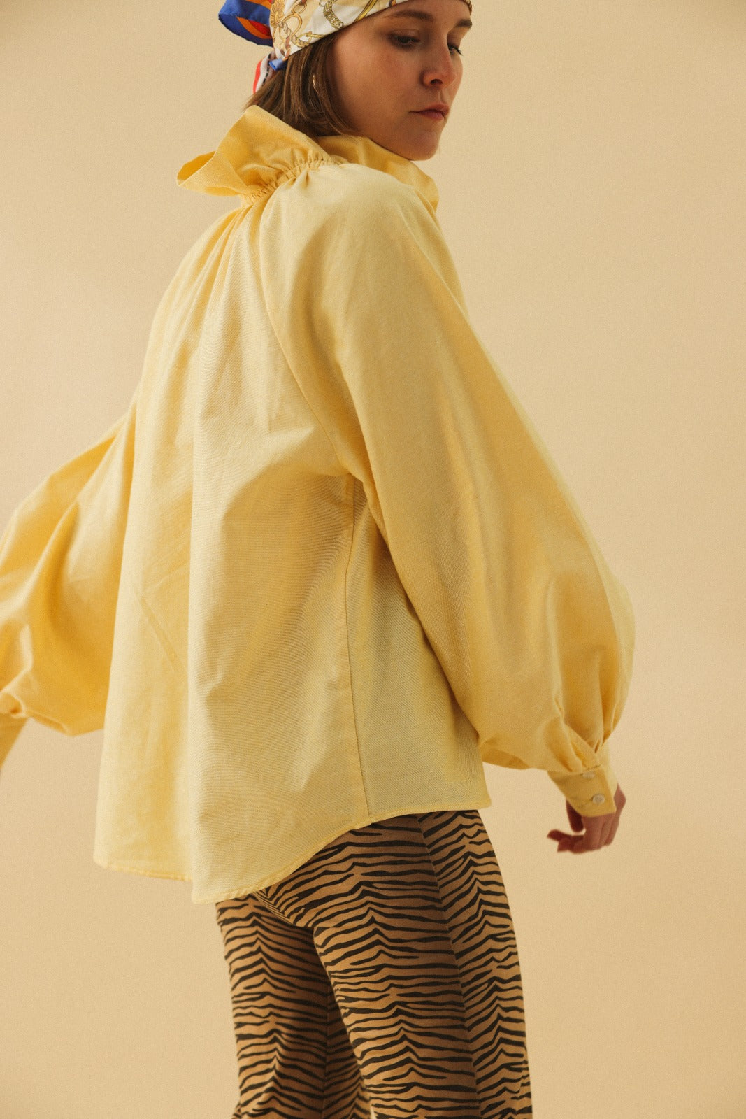 ISAURE yellow blouse