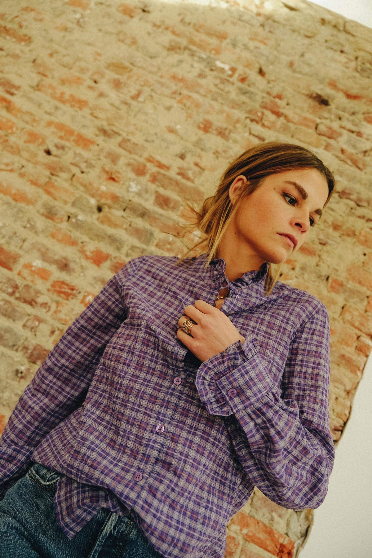 Purple MAHAUT blouse