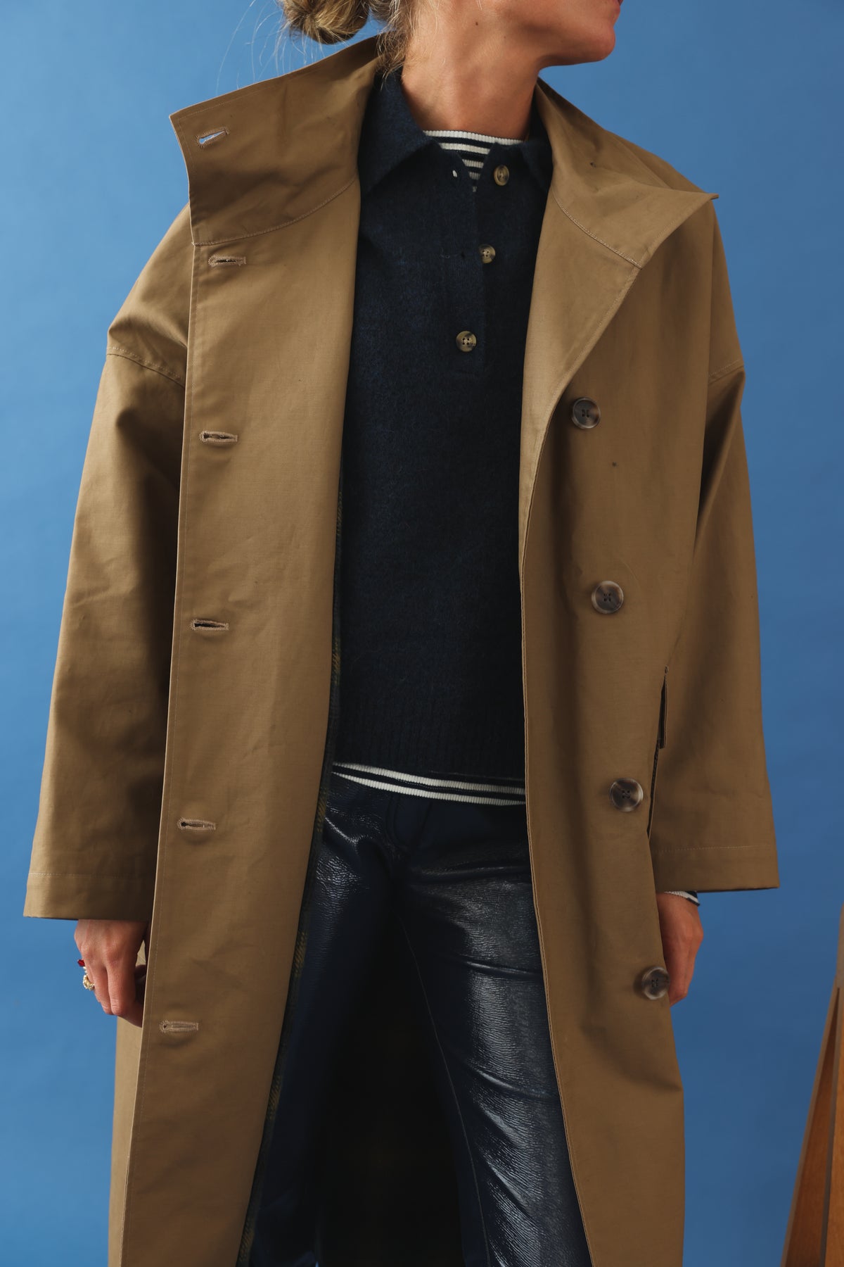 Trench Vito camel