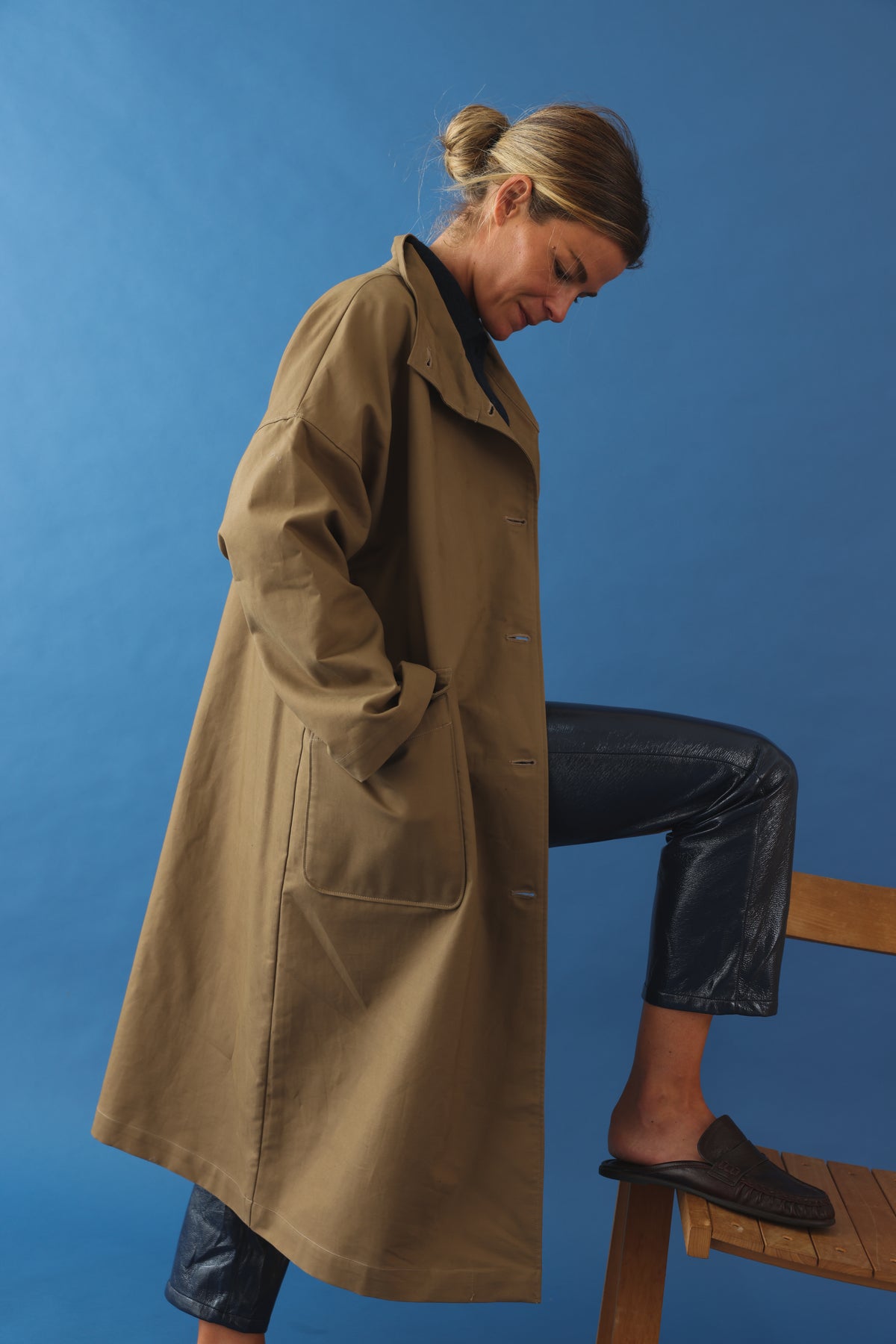 Trench Vito camel
