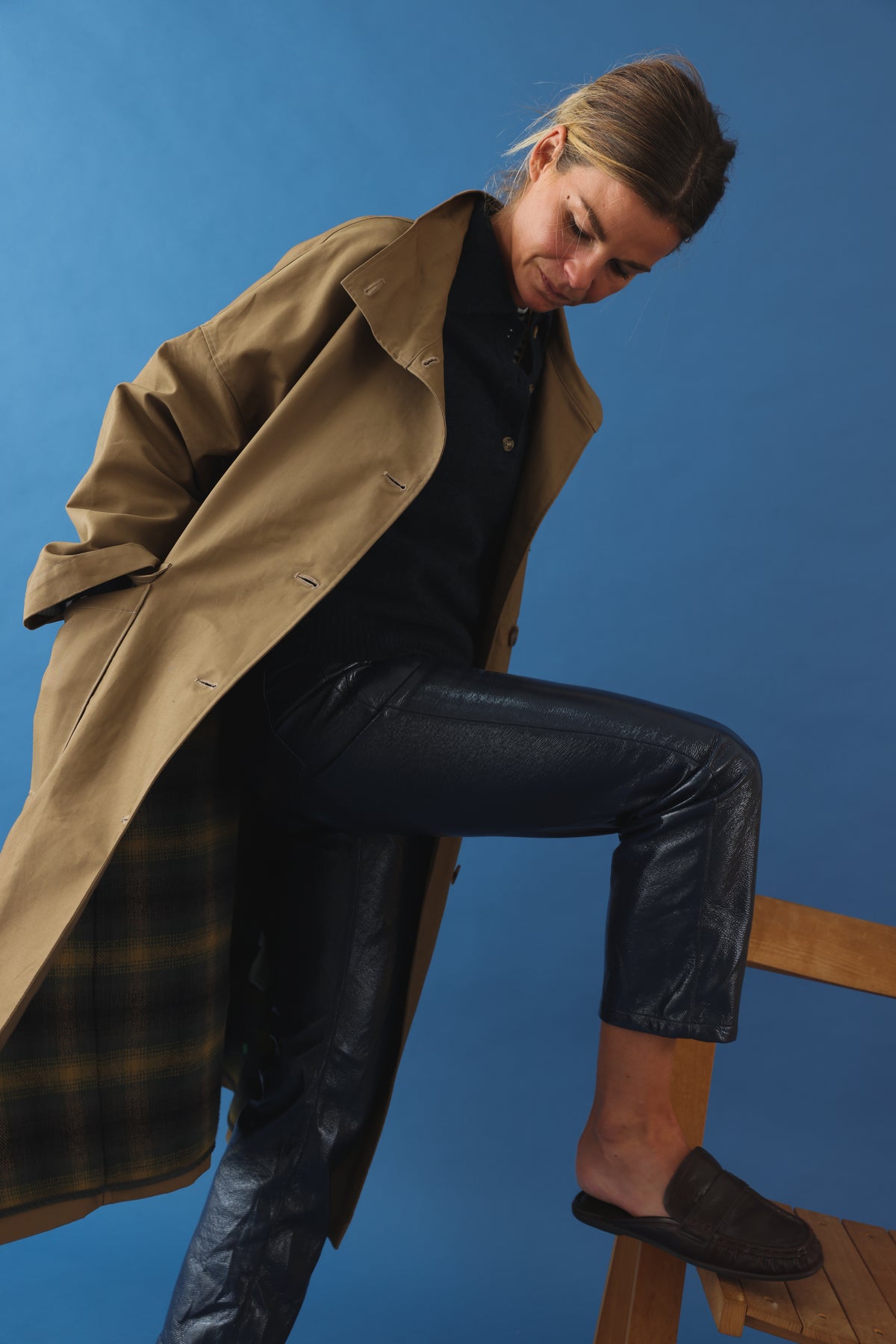 Trench Vito camel