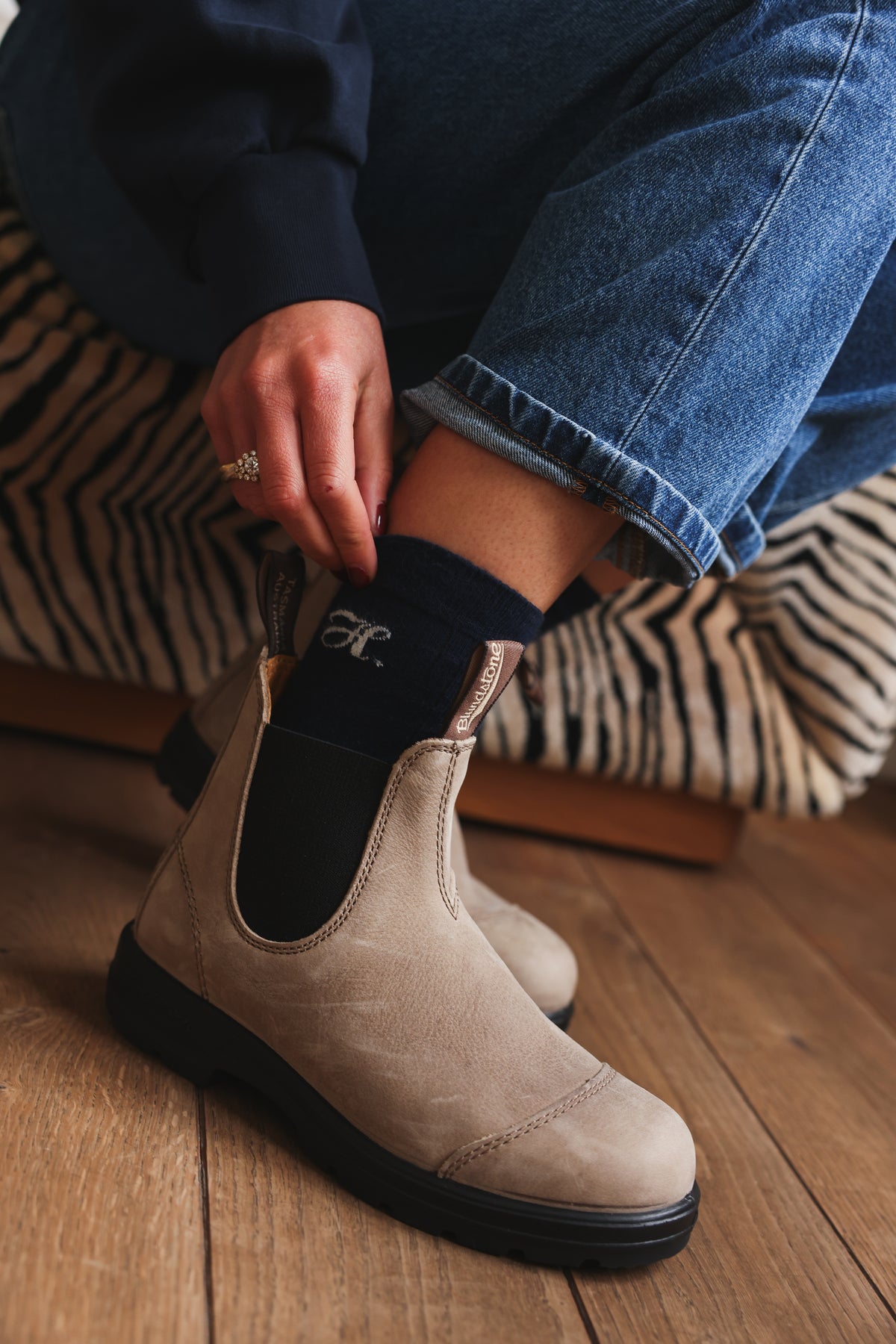 Boots Blundstone Texas Sand Toe Cap