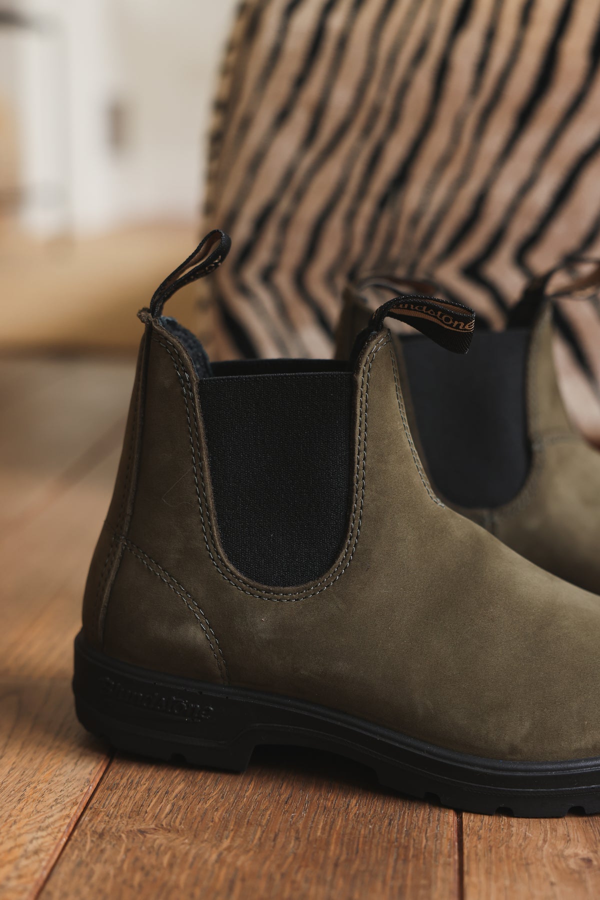 Blundstone Forest Green Oiled Nubuck Boots