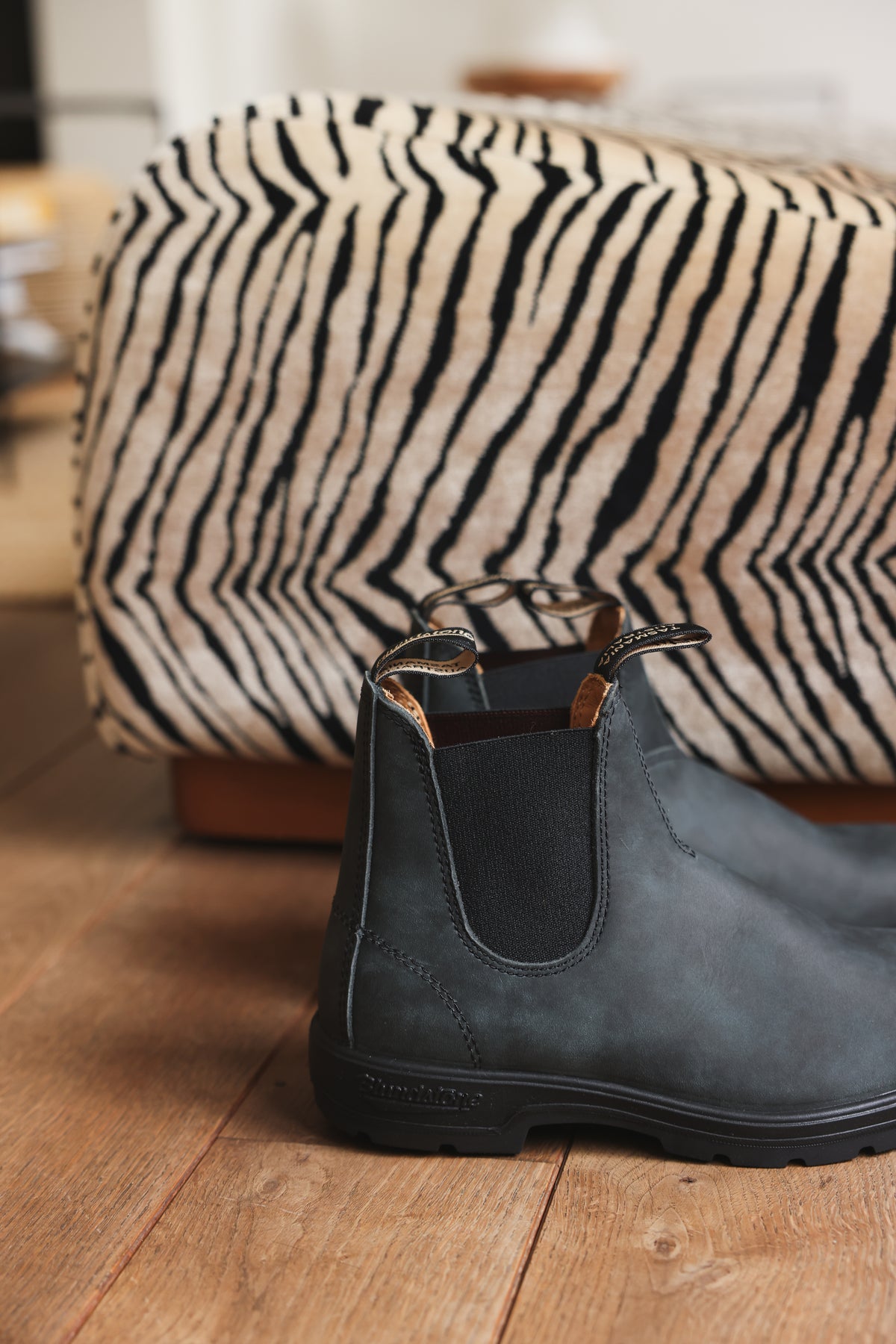 Blundstone Rustic Black Leather Boots
