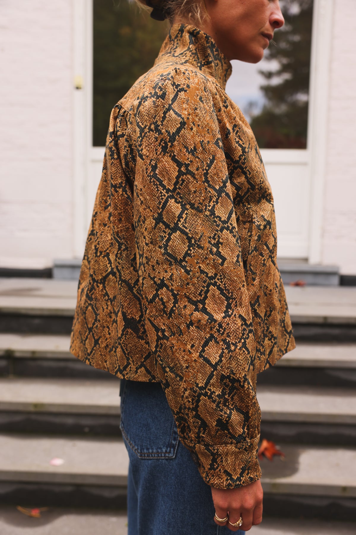 Surchemise ANNE python