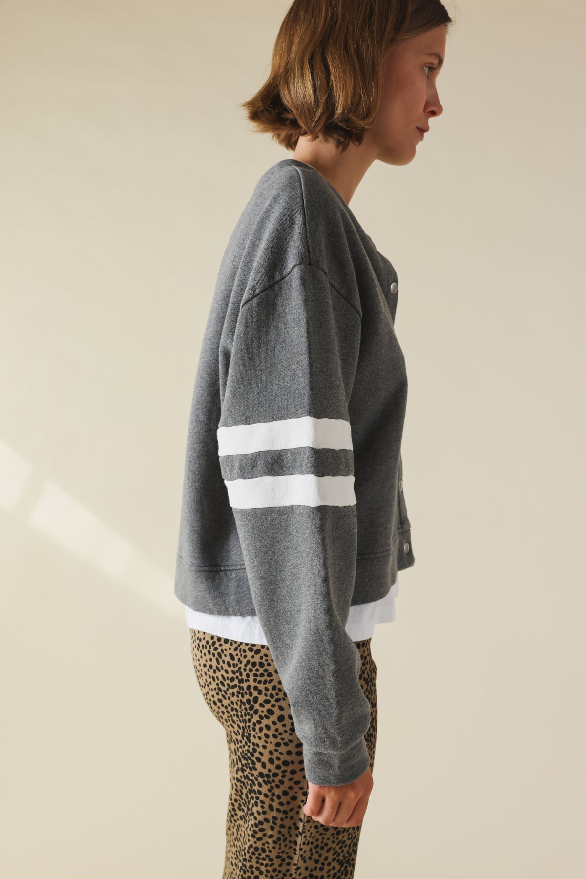 Cardigan GASPARD gris
