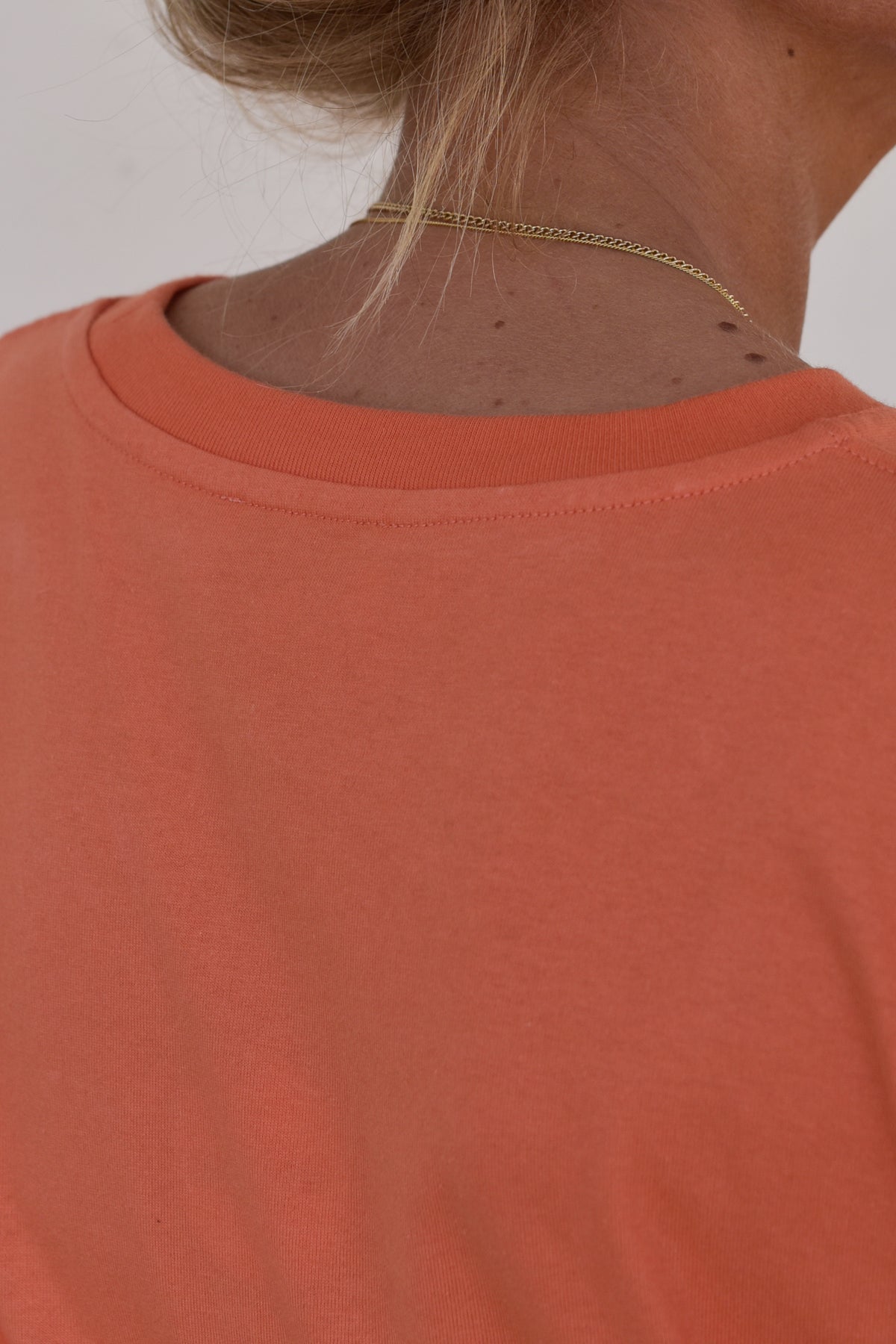 Robe t-shirt ALEXIA orange