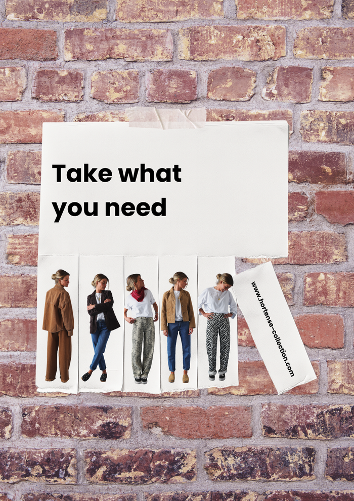 Take what you need : notre mini vestiaire capsule