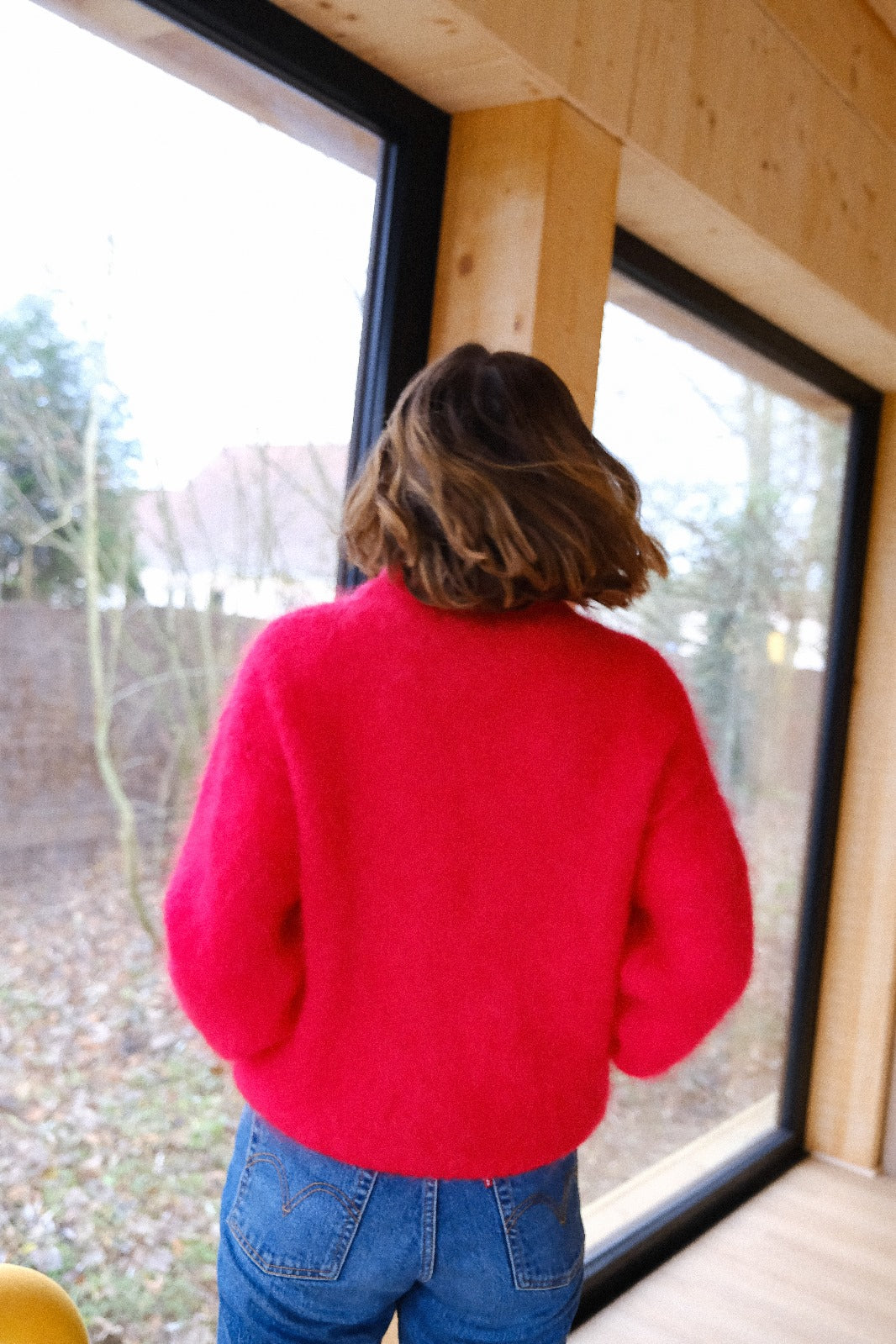 Pull ERIC rouge vif