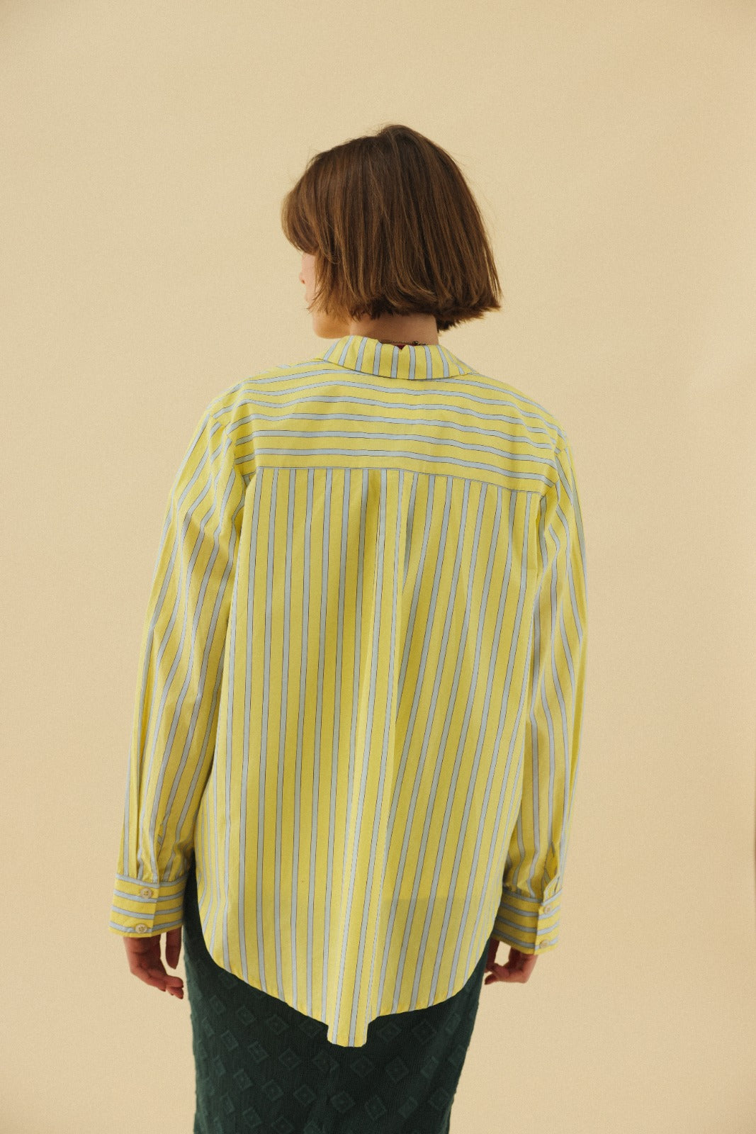 ARGENTINE yellow stripe shirt