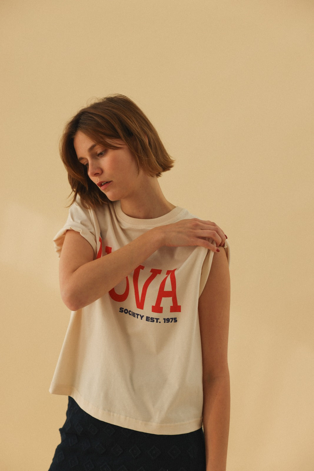 T-shirt FLORENT NOVA écru