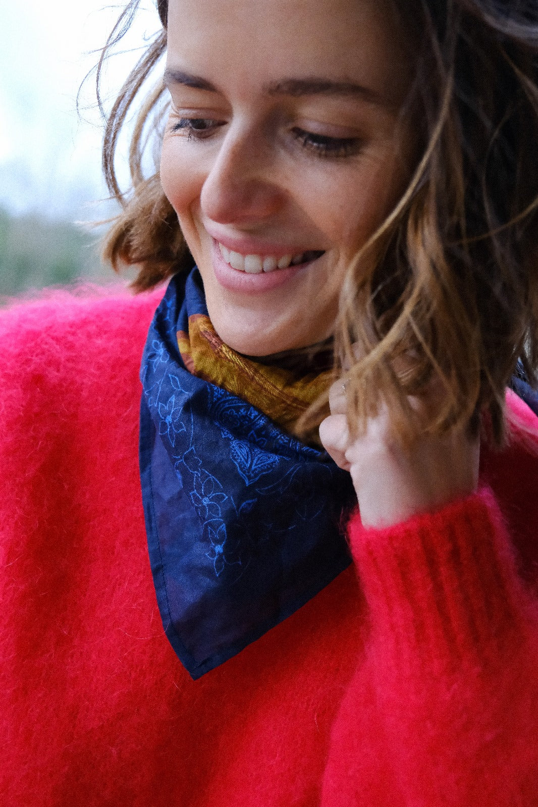 Pull ERIC rouge vif