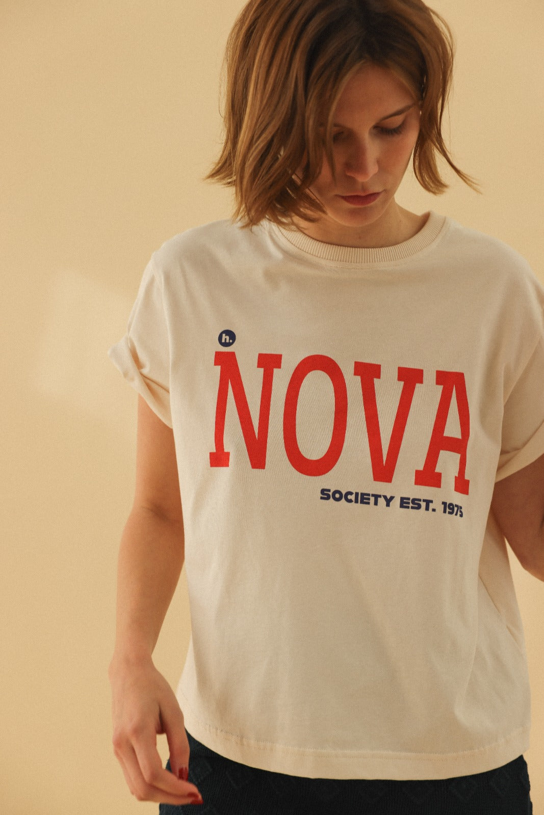 T-shirt FLORENT NOVA écru