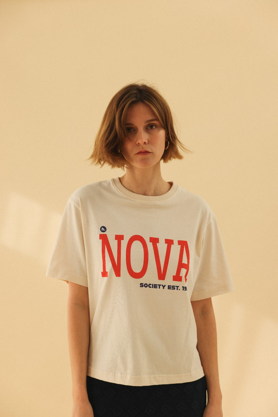 T-shirt FLORENT NOVA écru