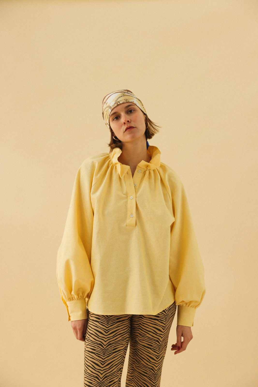 Blouse ISAURE jaune