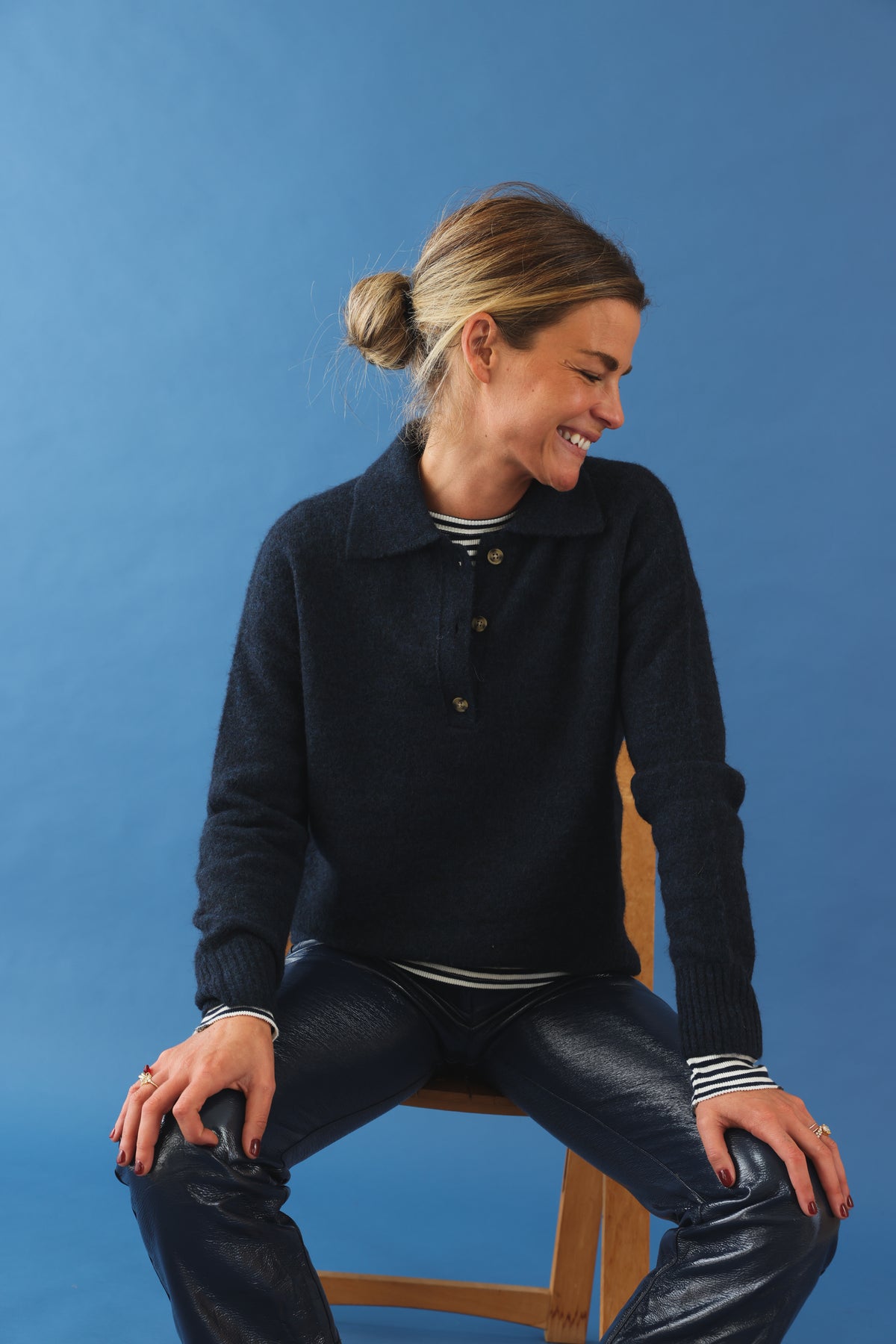 Polo Muiden indigo