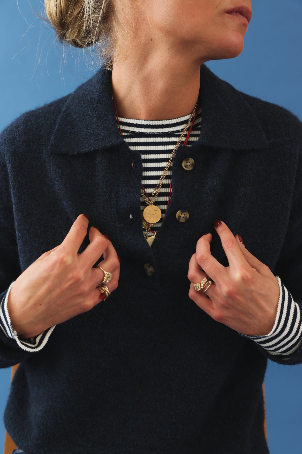 Polo Muiden indigo