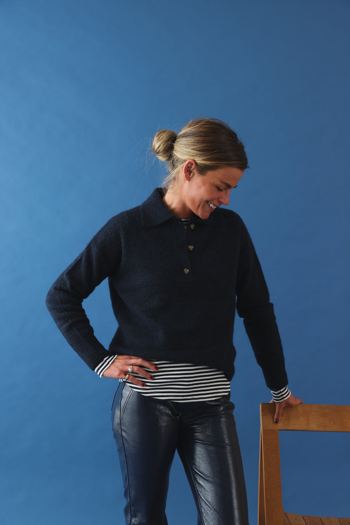 Polo Muiden indigo