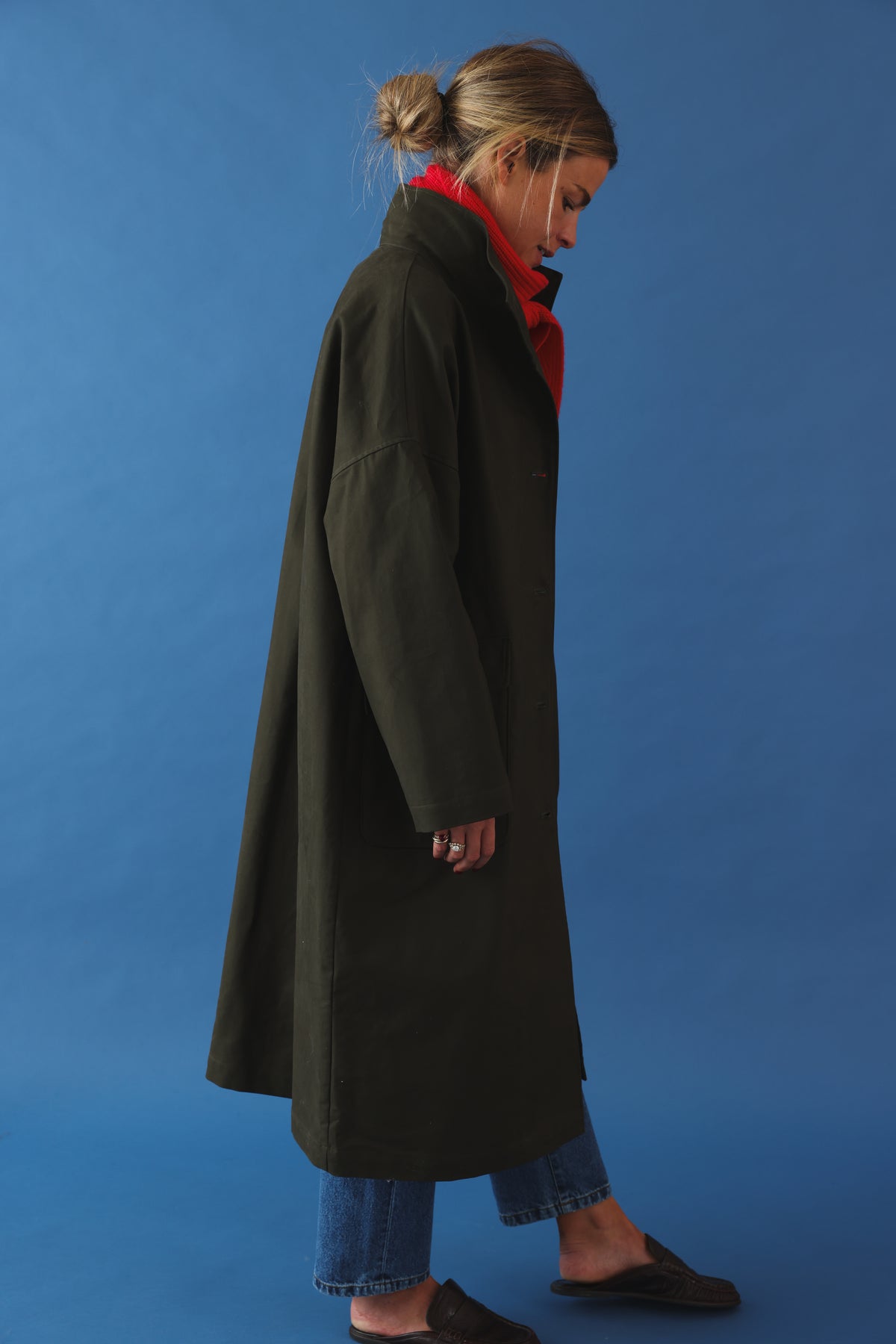 Trench Vito kaki