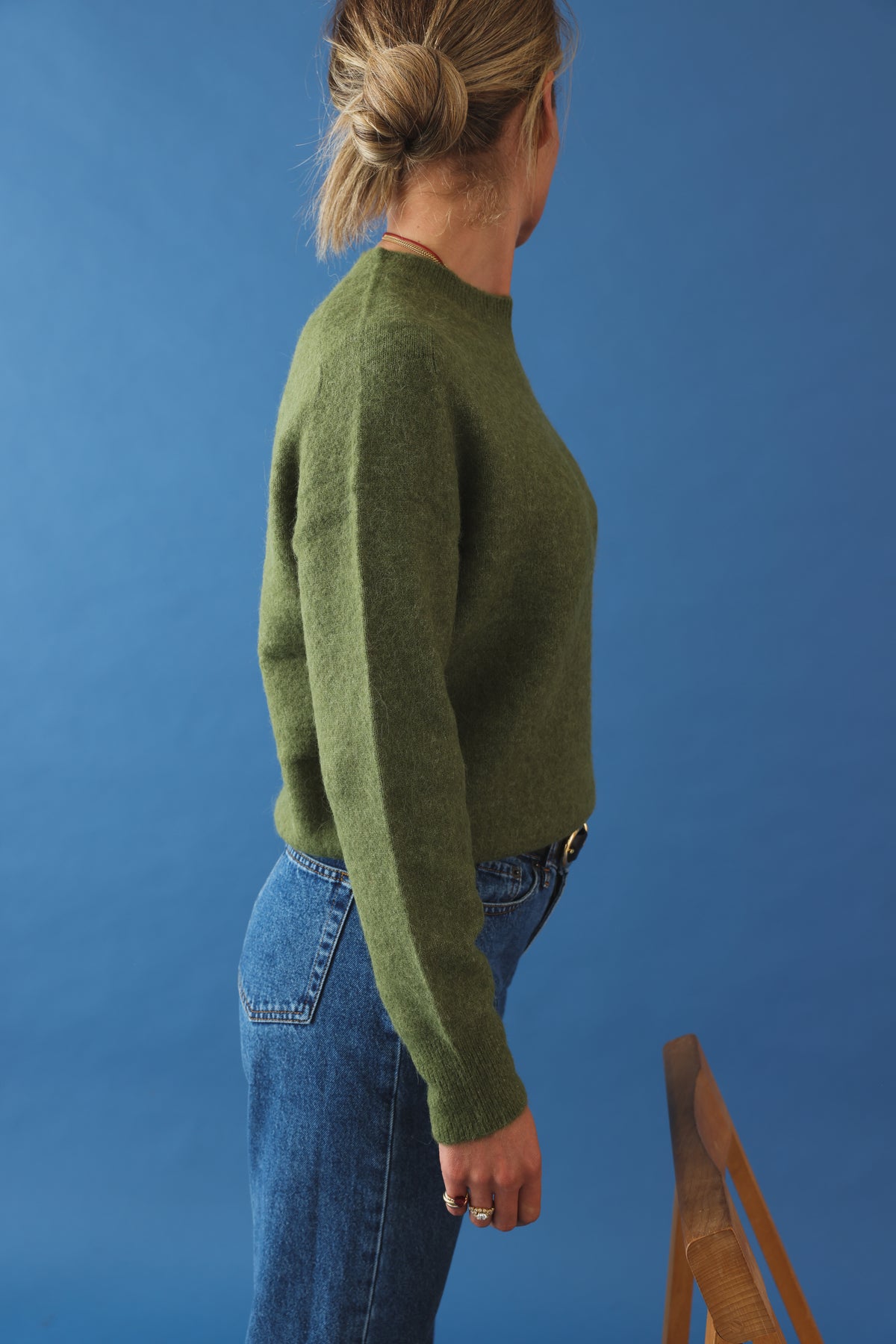 Mahary moss green pull 