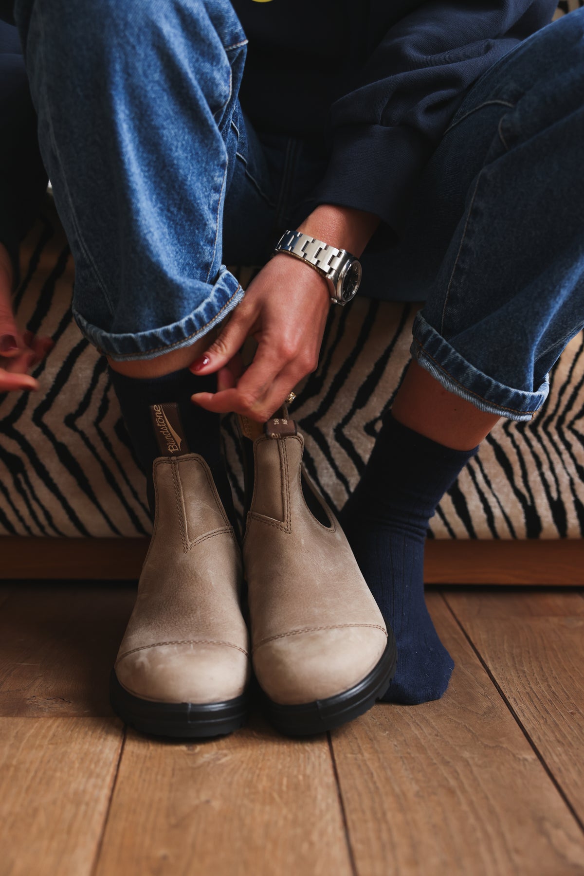 Boots Blundstone Texas Sand Toe Cap
