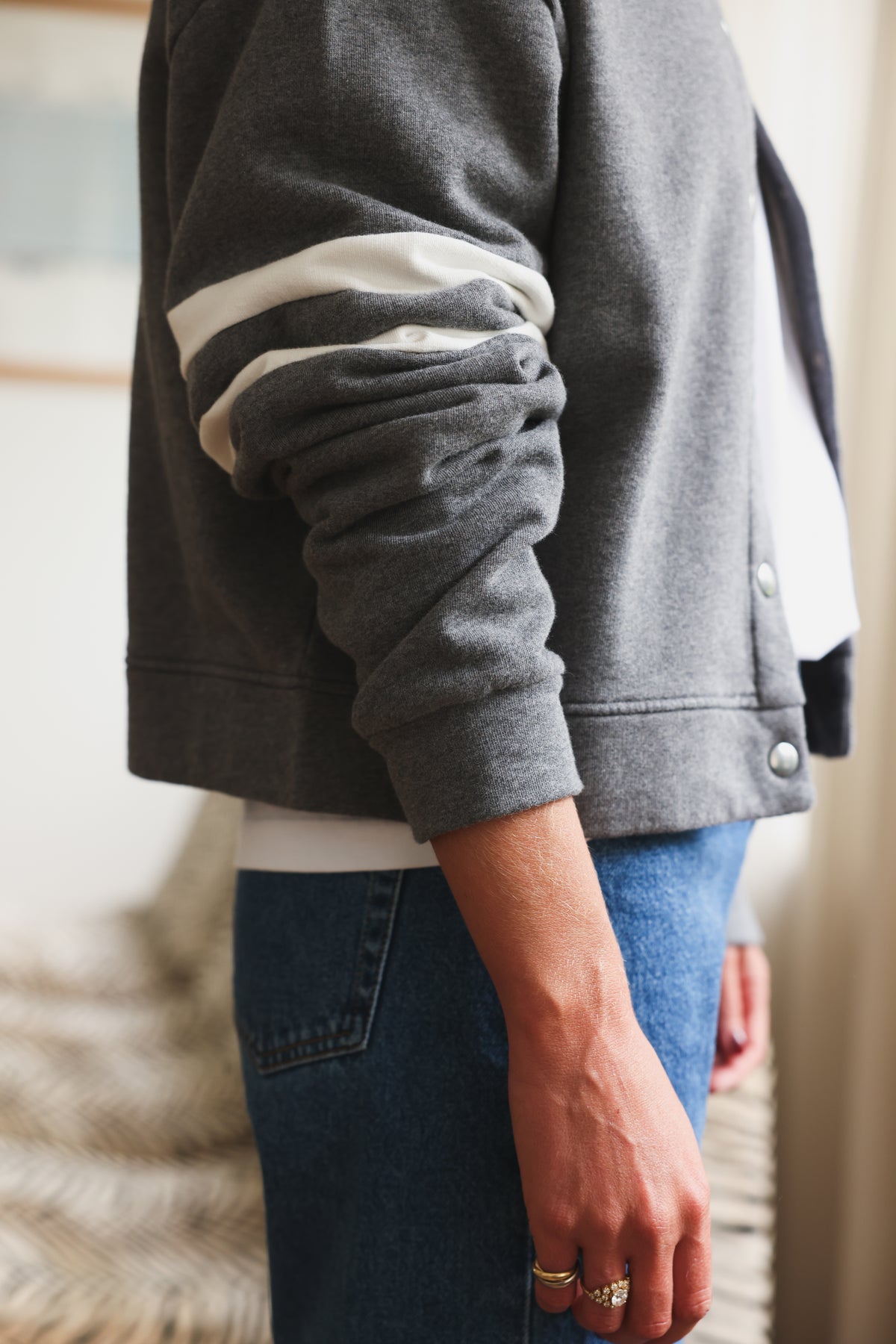 Cardigan GASPARD gris