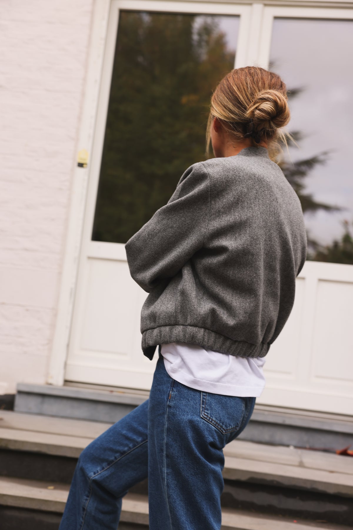 Bombers JEAN gris
