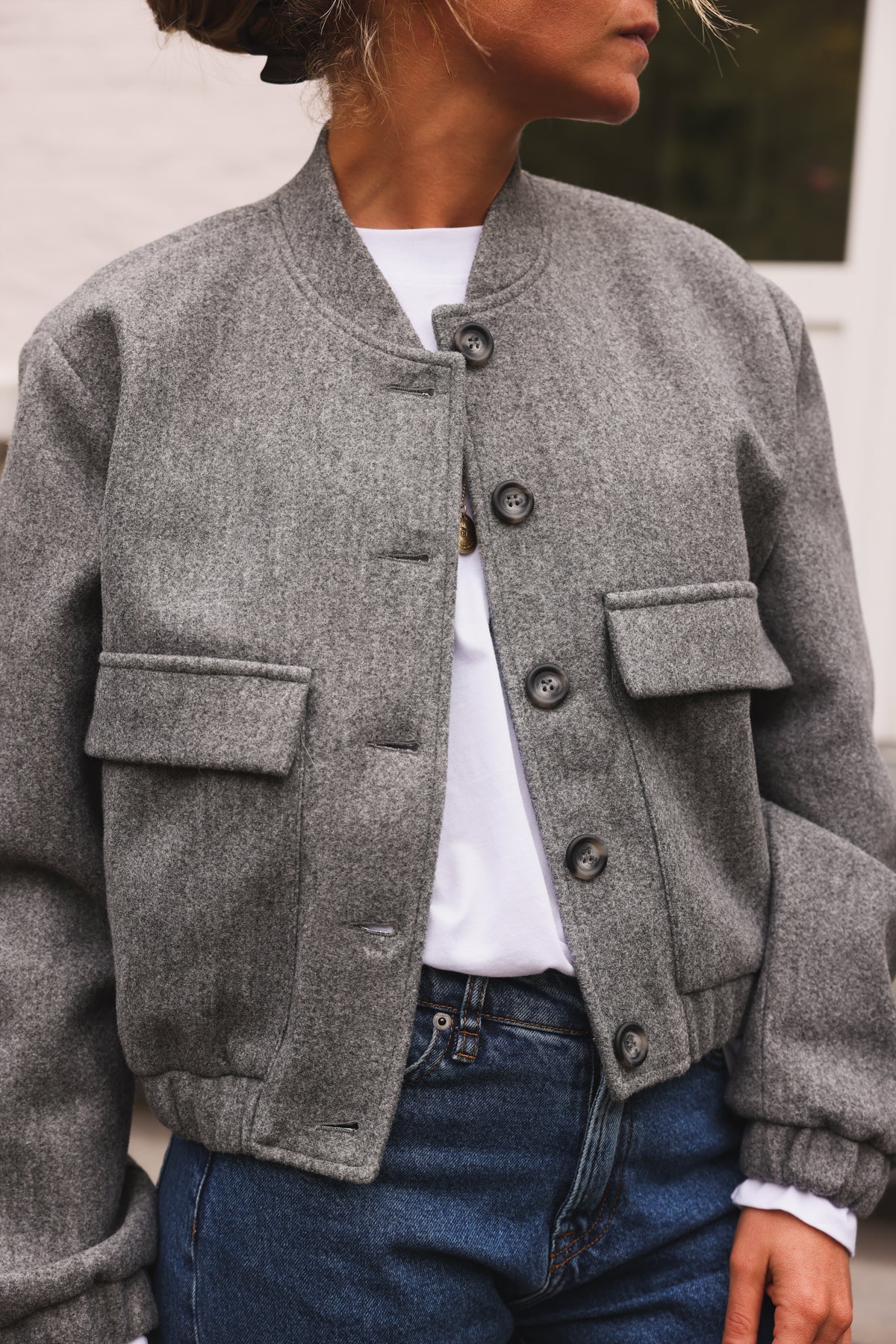 Bombers JEAN gris