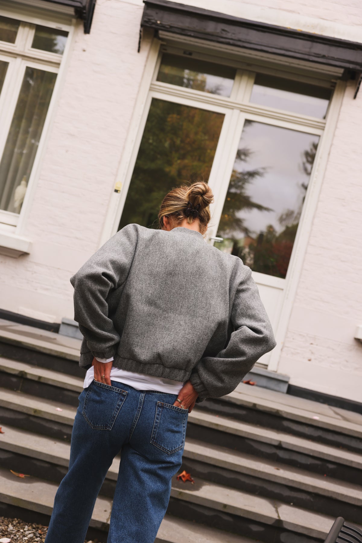 Bombers JEAN gris