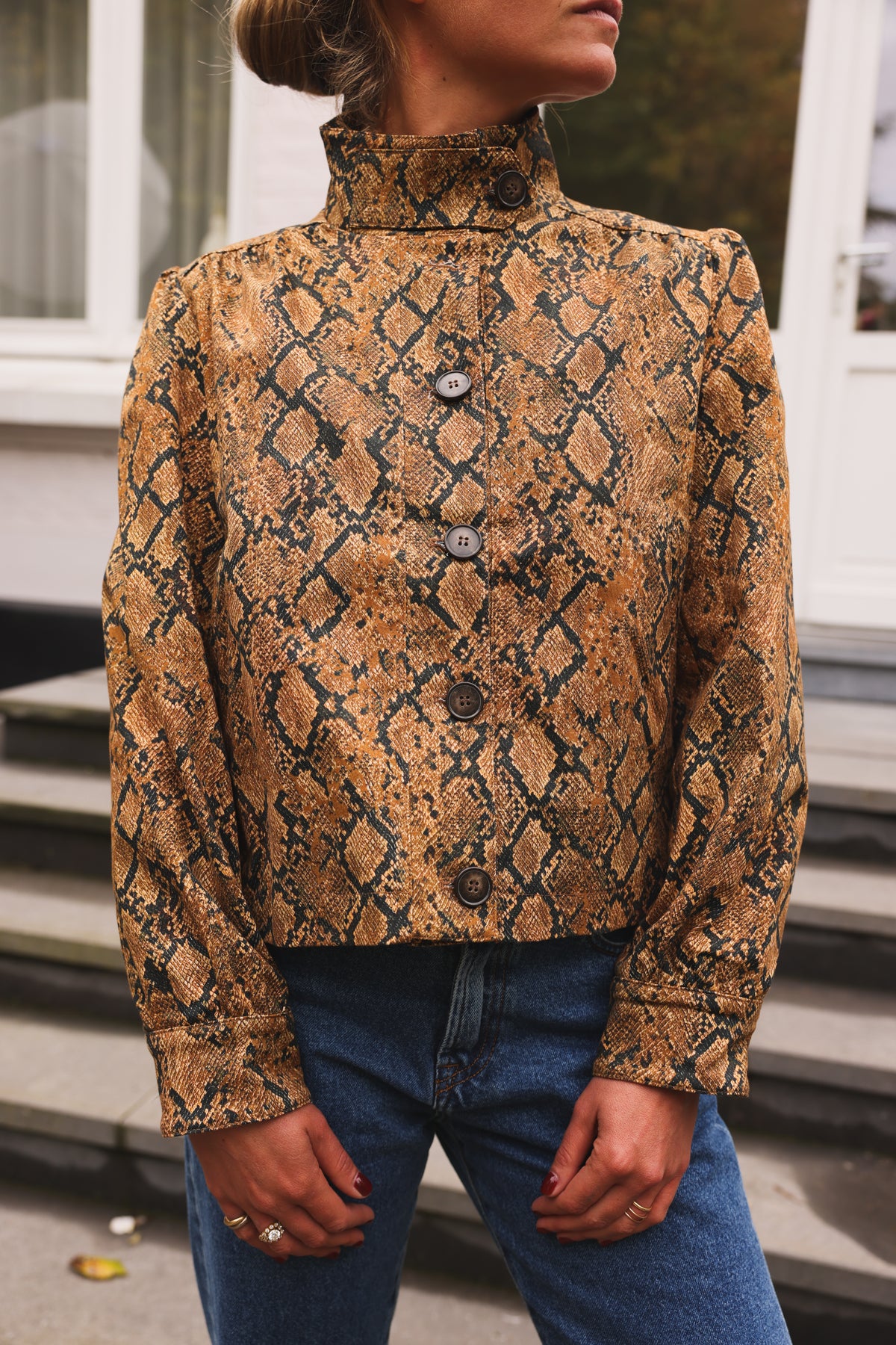 Surchemise ANNE python