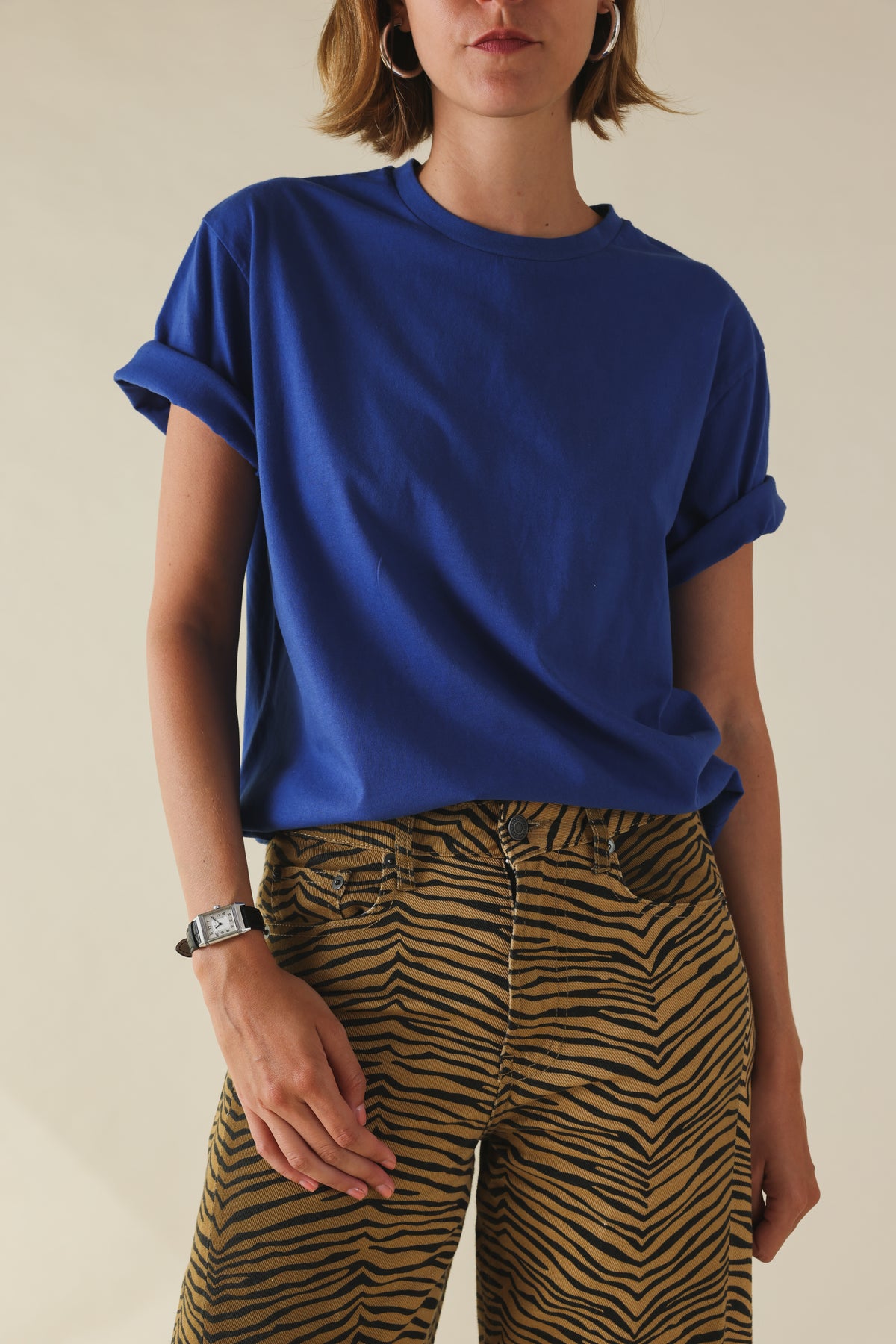 T-shirt FLORENT bleu roi