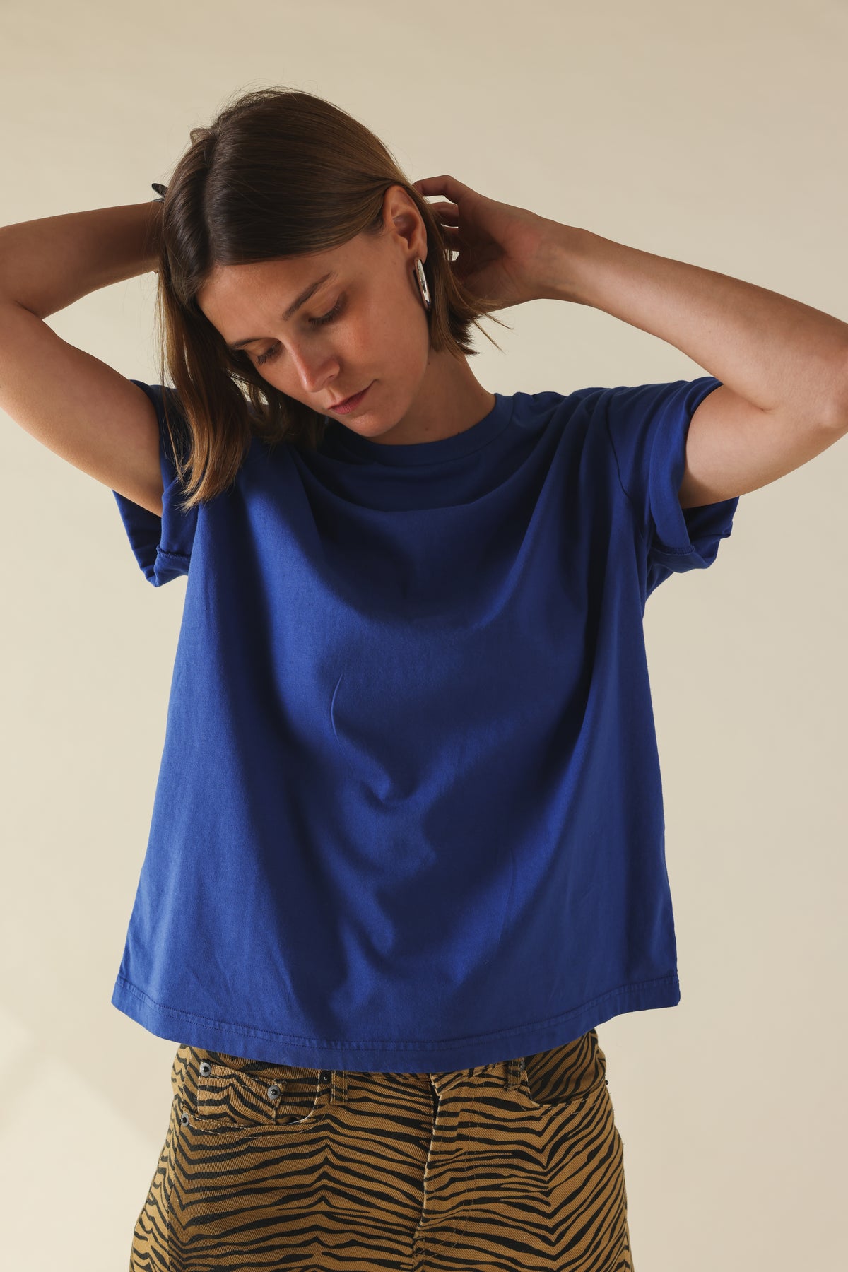 T-shirt FLORENT bleu roi