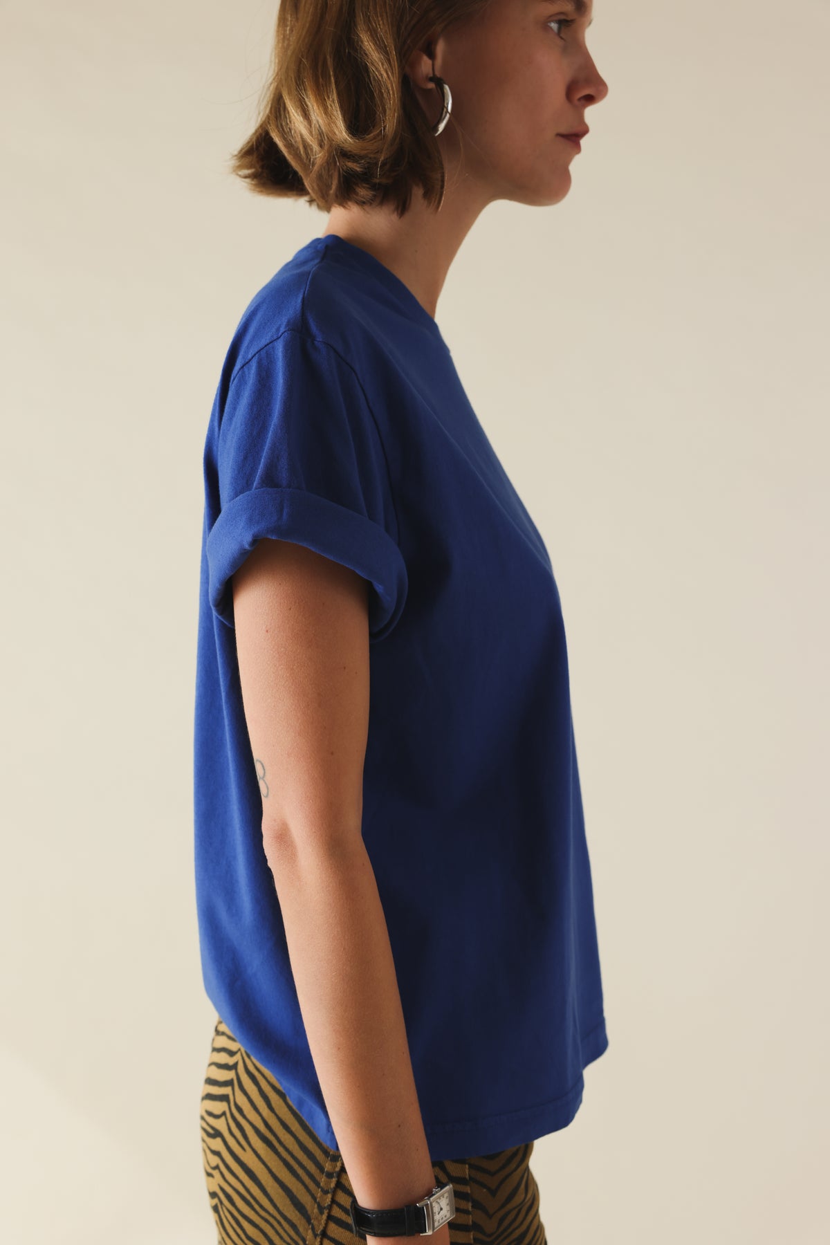 T-shirt FLORENT bleu roi