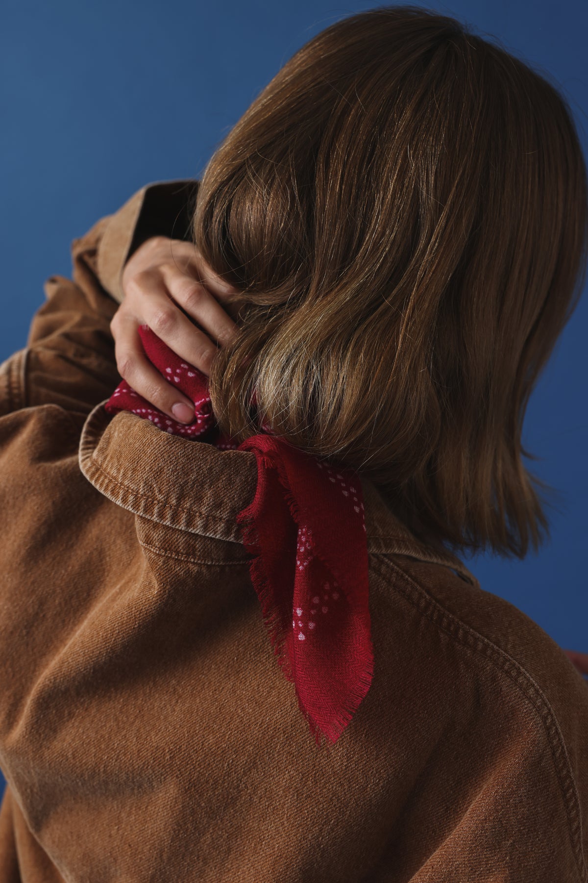 Foulard N°676 velvet