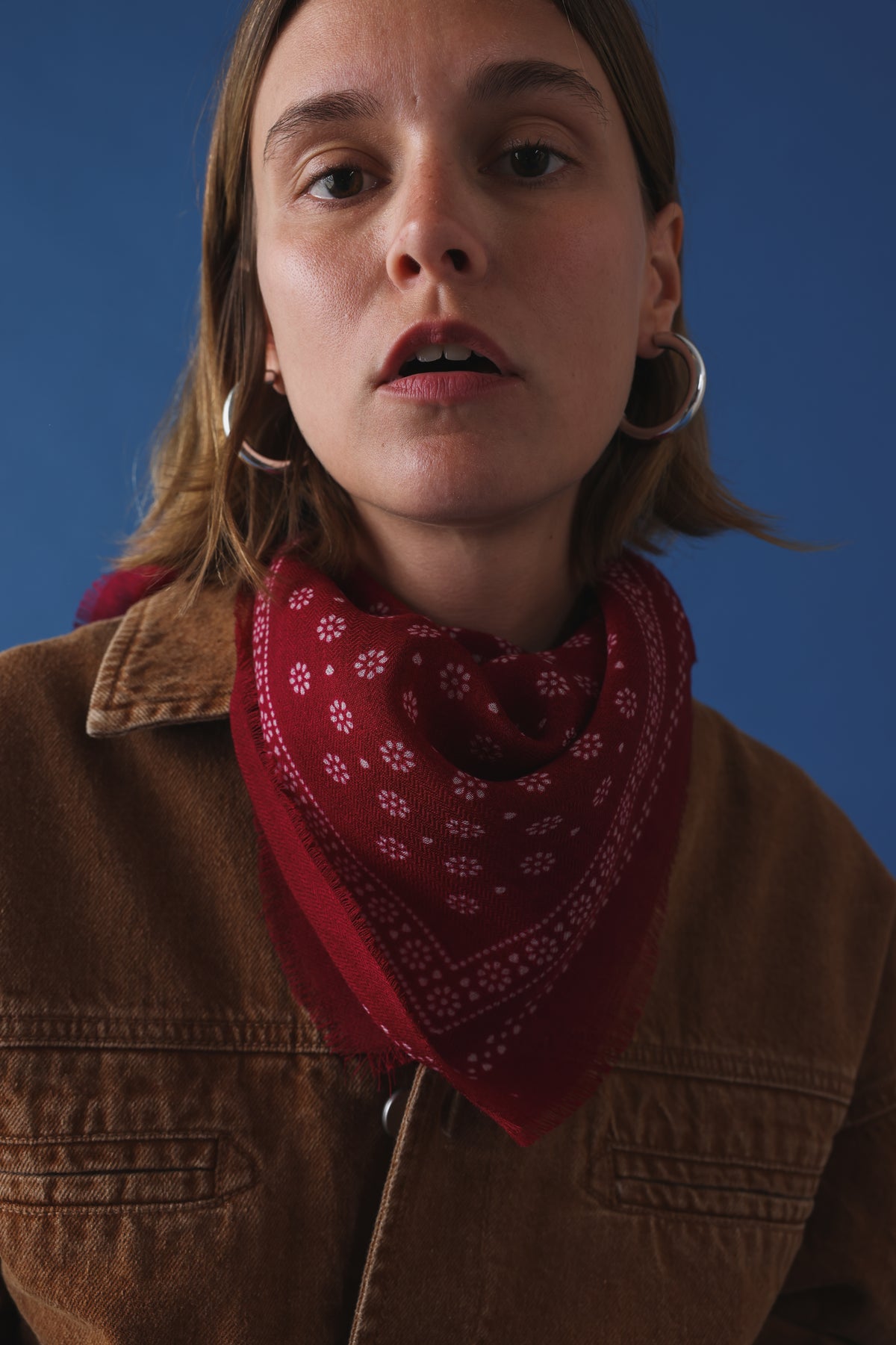 Foulard N°676 velvet