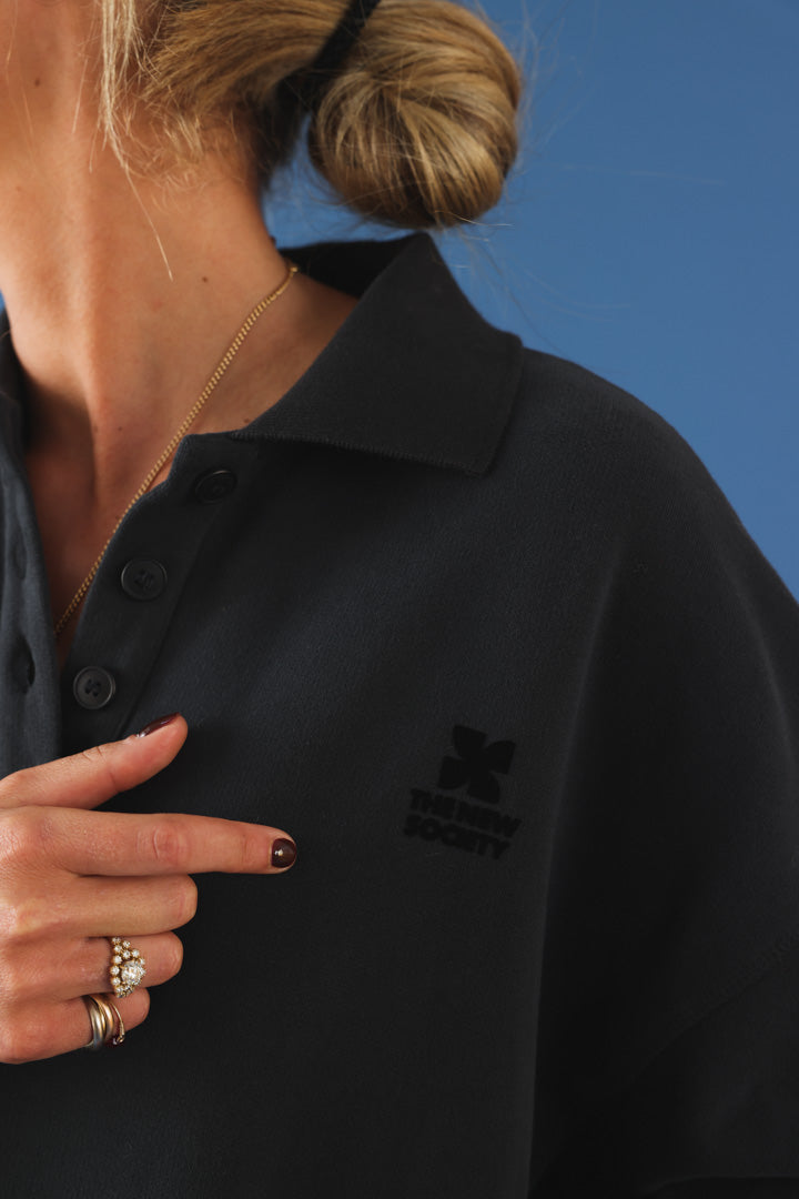 Polo TNS Logo bleu nuit