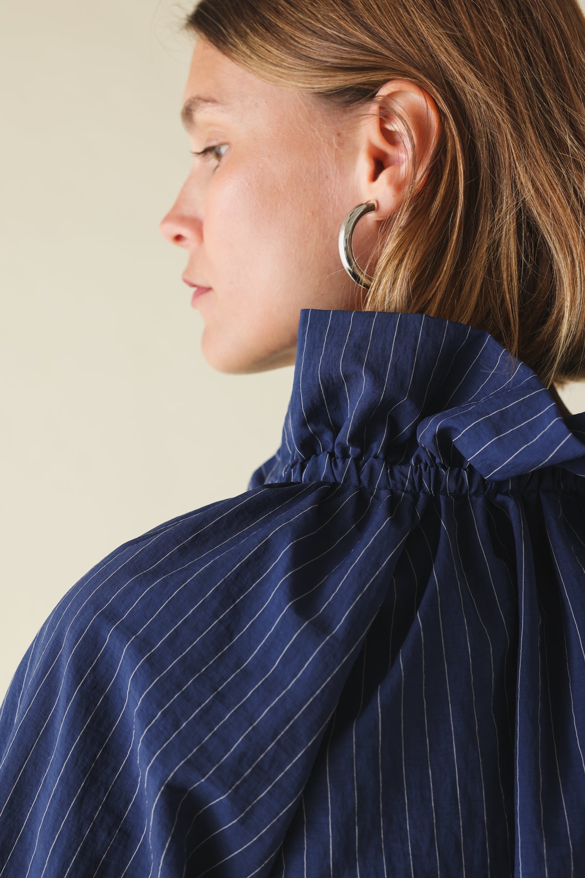 Blouse ISAURE rayure marine