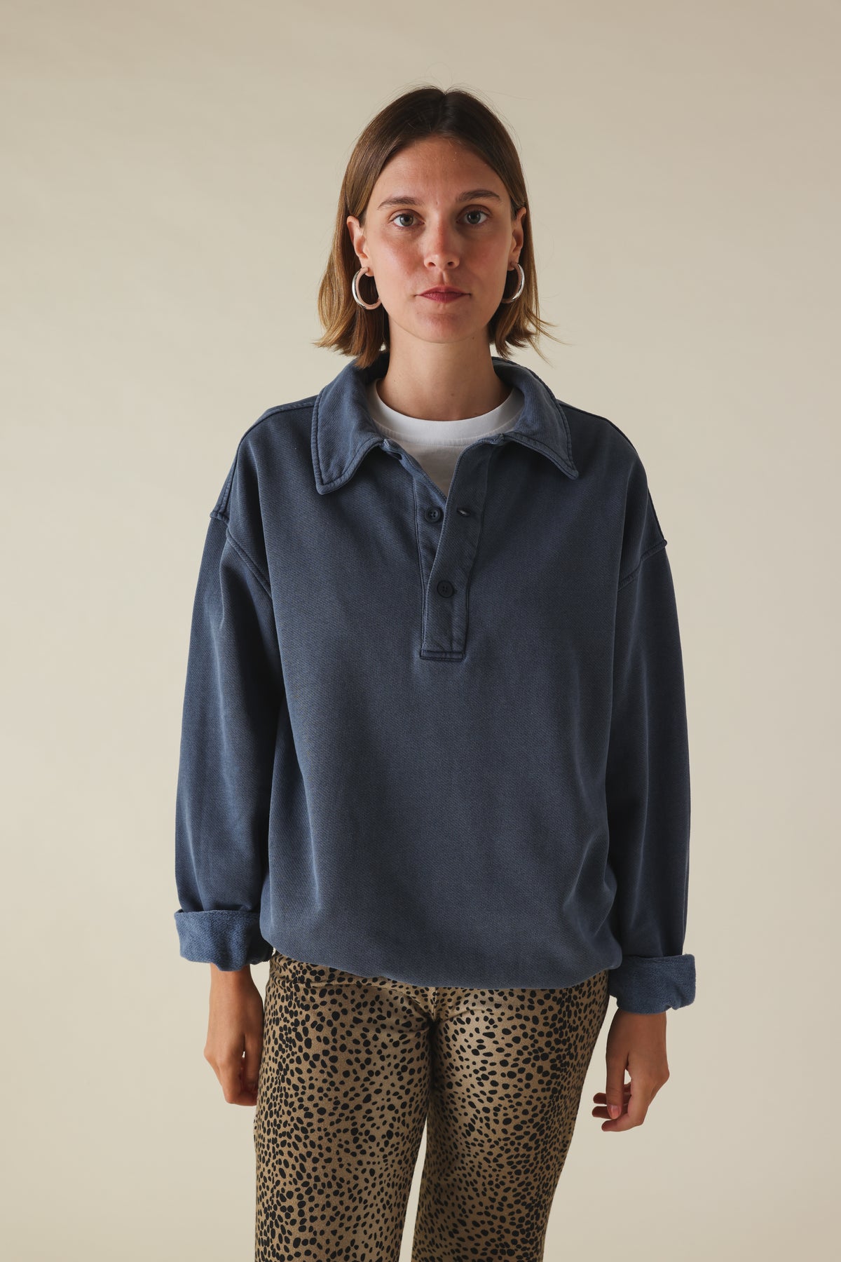POLO Sweatshirt faded navy