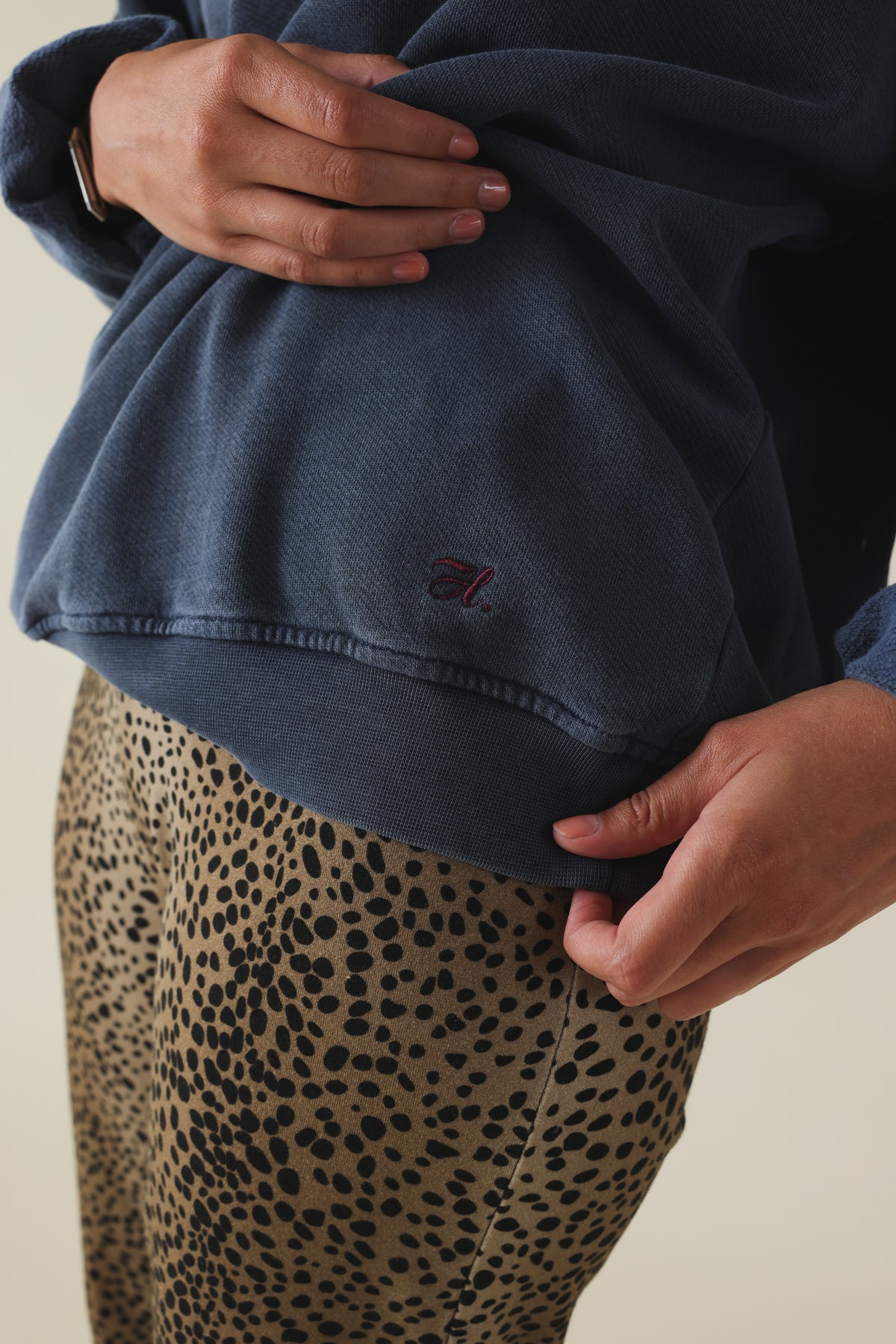POLO Sweatshirt faded navy
