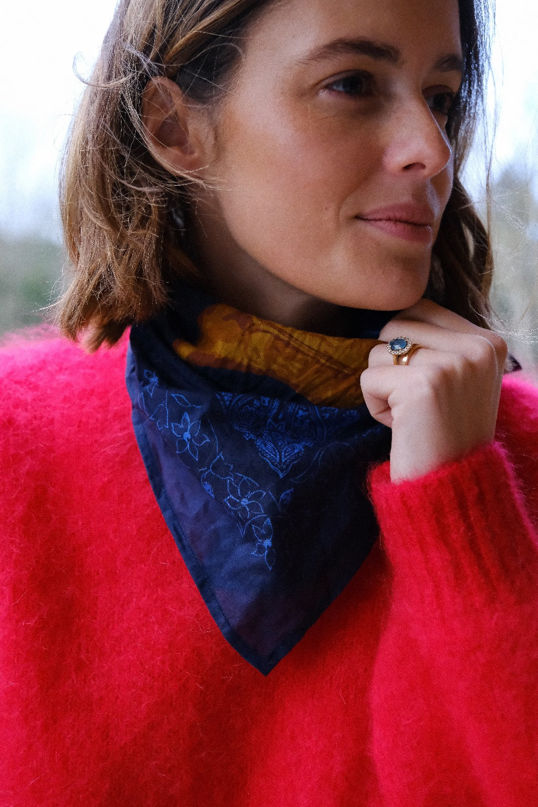 Pull ERIC rouge vif